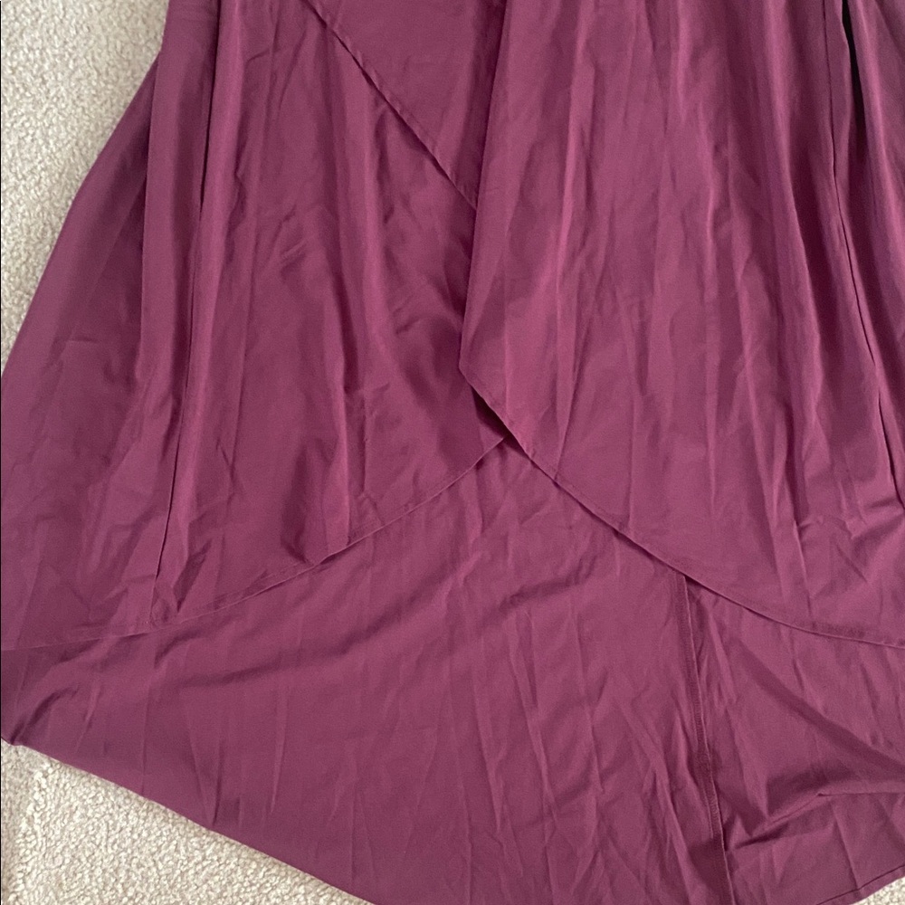 MEDIUM. STRAPPY HIGH LOW RUCHED RUFFLE LIKE DRESS - Picture 4 of 9